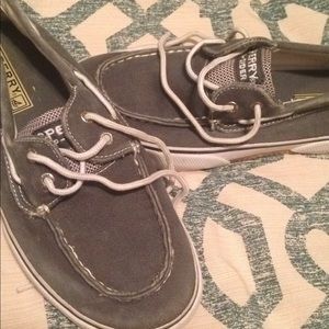 Canvas Sperry topsider